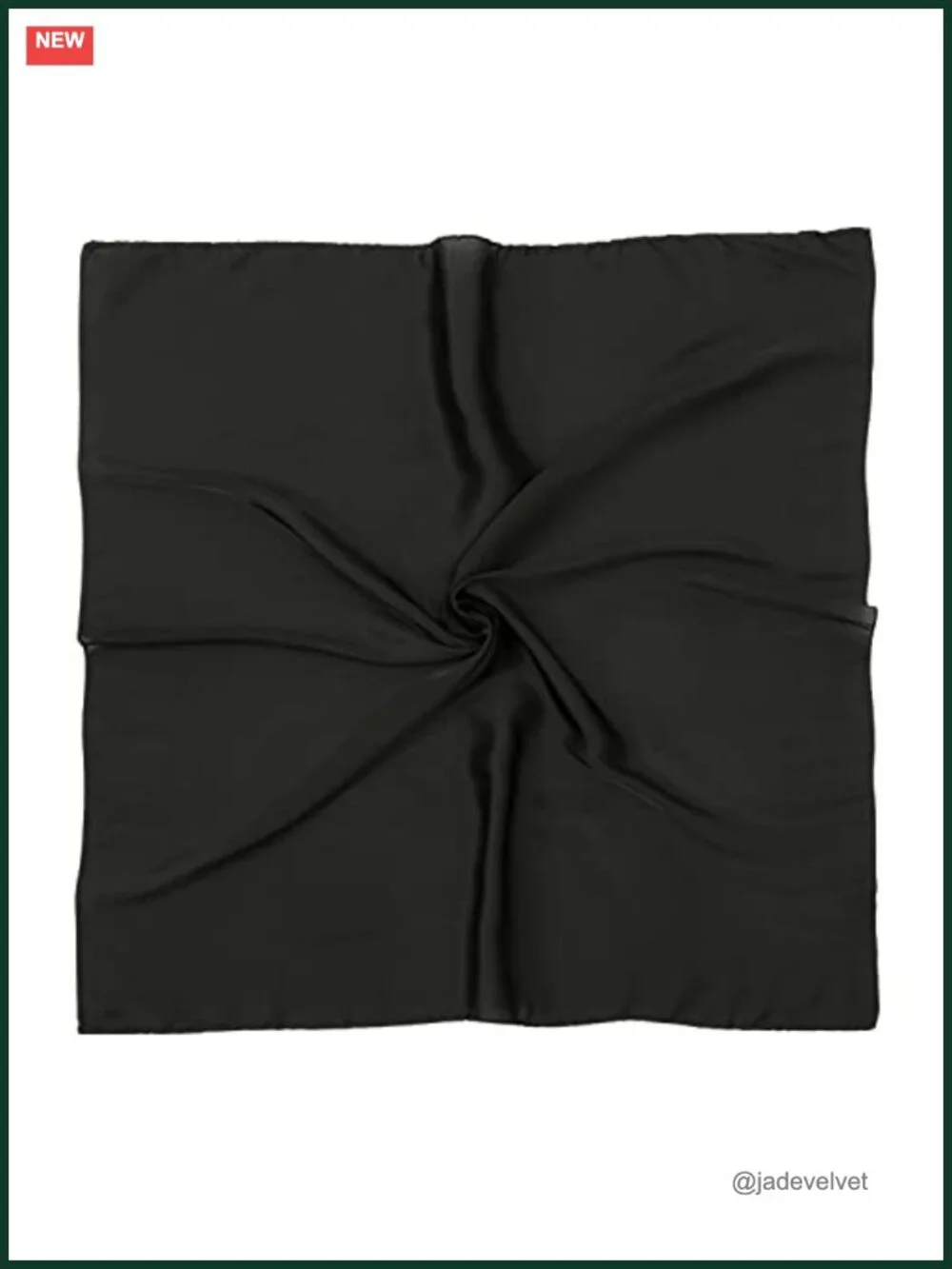 Silky Soft Square Scarf Head Scarf for Women 35x35 Large